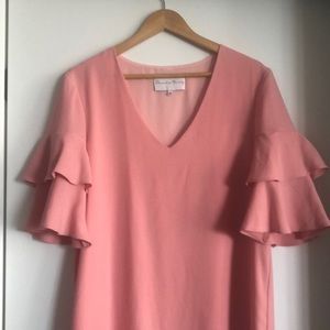 Gorgeous Midi Ruffle Sleeve Dress